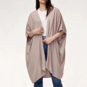 Aritzia Azure Skies Gray XXS/XS Kimono Wrap